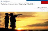 Perbankan Indonesia Dalam Menghadapi MEA 2015