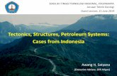 Tectonics, Structures, Petroleum Systems Indonesia Cases STTNAS (Awang Satyana, 2014)