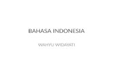 Bahasa Indonesia i