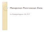 Manajemen Pemrosesan Data