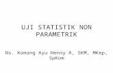 2. Uji Statistik Non Parametrik