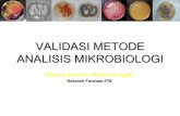Validasi Metode Analisis Mikrobiologi Rev
