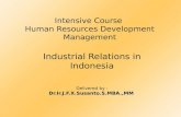 30 Industrial Relations in Indonesia