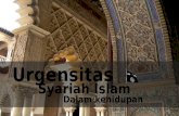 Urgensi Syariah Islam
