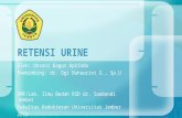 Retensi Urine