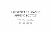 Presentasi Kasus Appendicitis