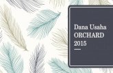 Danus Orchard 2015