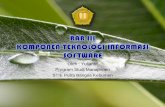 BAB III Komponen SI - Software