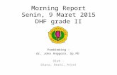 Morning Report 7 Maret