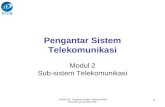 2 Sub Sistem Telekomunikasi