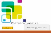 Lecture 3, Pharmacodynamics collateral