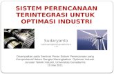 Integrated Planning System -Sudaryanto