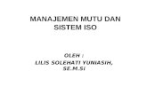 Manajemen Mutu Dan Sistem Iso 11