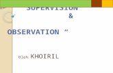 05. Supervison and Observation. (Pak Khiril)