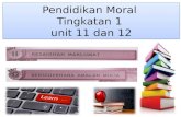 Pendidikan Moral Unit 11 Dan 12