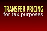 Transfer Pricing for Tax Purpose