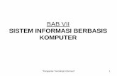 Bab-7 Sistem Informasi Berbasis Komputer