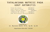 Tatalaksana nutrisi pada gout arthritis.pptx
