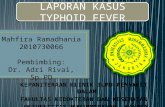 Laporan Kasus Typhoid Fever