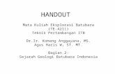 HANDOUT 02 Geologi BB Indonesia