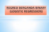 Regresi Berganda Binary (Logistic Regression)