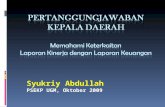 Keterkaitan Laporan Kinerja dengan Laporan Keuangan-PSEKP-21 Oktober 2009.ppt