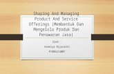 Shaping and Managing Product and Service Offerings