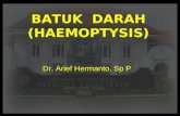 Batuk Darah Dr. Arief