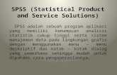 SPSS (Statistical Product and Service Solutions)