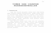 Aplikasi Timer Dan Counter Mikrokontroller At89s51 Dengan c