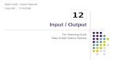 SO 12 Input Output