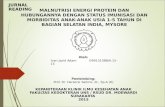 Malnutrisi Energi Protein Dan Hubungannya Dengan Status Imunisasi