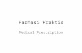 Farmasi praktis - medical prescription