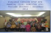 Evaluasi Semester 9 KPAP_NTB