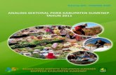 Analisis Sektoral PDRB Kab. Sumenep 2011