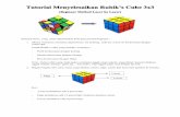 Tutorial Rubik's Cube 3x3