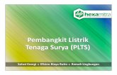 Presentasi Pembangkit Listrik Tenaga Surya (PLTS)