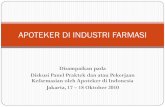 2 1 100 2010-10-00 Disk Panel Apoteker Di Industri Farmasi Utariana Setiti