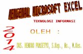 1. Mengenal Mcrosoft Excel Hp 2014