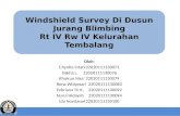 Windshield Survey Di Dusun Jurang Blimbing