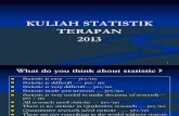 Kuliah Statistik Terapan 2013