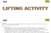 Lifting Activity