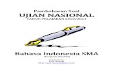 Pembahasan Soal UN Bahasa Indonesia SMA 2011
