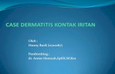 Case Dermatitis Kontak Iritan. Ppt
