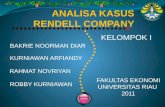 Analisa Kasus Rendell Company (EDITED)