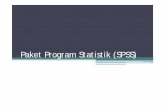 Paket Program Statistik (SPSS)