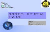 Properties, Test Method & Qc Lab_bph Migas