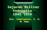 Sejarah Militer Indonesia Tahun 1945-1959