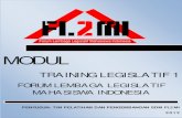 Modul Training Legislatif 1 (TL 1) FL2MI