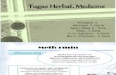 Tugas HerbaL Medicine
